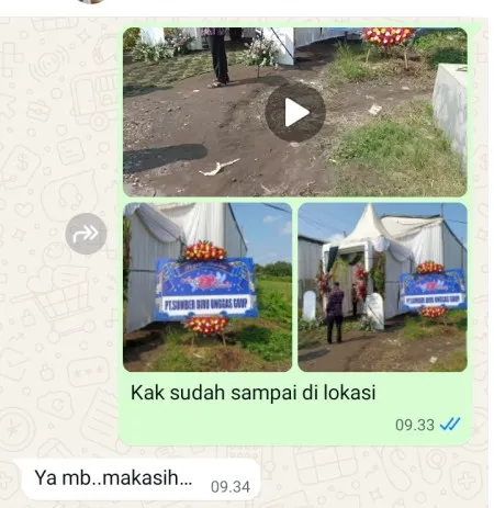 Pengiriman Karangan Bunga Pacor Kutoarjo