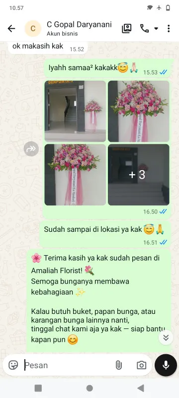 Pengiriman Karangan Bunga Pacor Kutoarjo