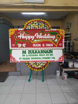 Papan Bunga di Pacor Kutoarjo