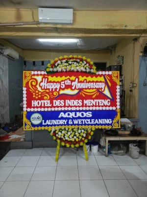 Papan Bunga di Pacor Kutoarjo