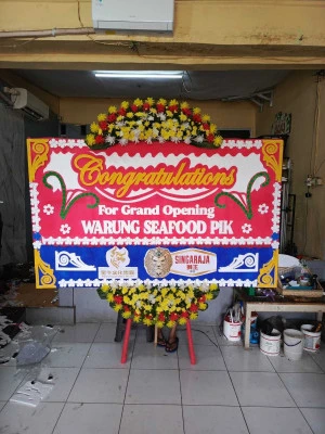 Papan Bunga di Pacor Kutoarjo