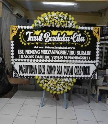Papan Bunga di Pacor Kutoarjo